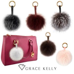 그레이스켈리 폭스퍼 키링 KR001