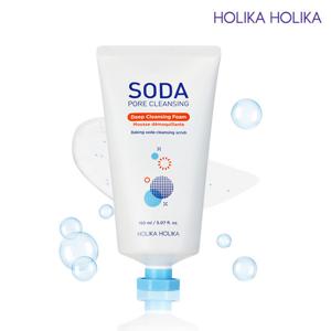 [홀리카홀리카] 소다톡톡 말끔모공 딥 클렌징 폼