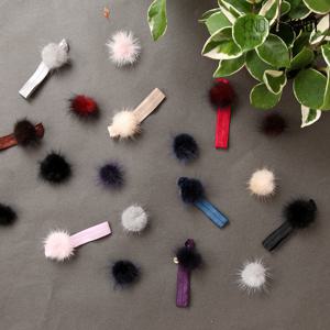 [KNOTXKNOT] 쁘띠 밍크 프리미엄 엘라스틱헤어타이