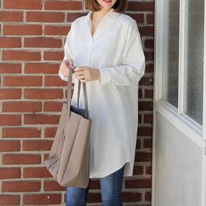 러브앤 롱 카라 셔츠