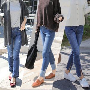 [S~L]부츠컷진/스키니진/빅사이즈/일자데님/데님팬츠