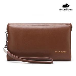 바이슨데님 남자 가죽 휴대폰 핸드폰통장지갑 클러치백 N2257-2