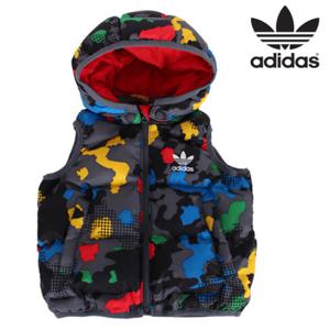 아디다스 오리지널 인펀트 YWF패딩조끼/매장판-S95930