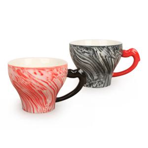 [박씨상방] 고급 컬러 에스프레소잔 커플세트