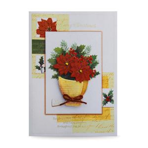 크리스마스카드/성탄절/트리/ 꽃카드(2종)FS1010-1/1010-2