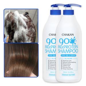 [착한팩토리] 밀크단백질90 고농축 샴푸 1,000ml 2개