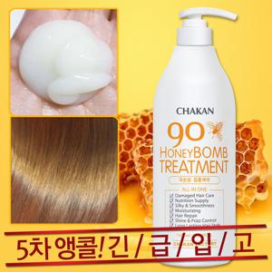 [착한팩토리] 꿀폭탄90% 트리트먼트 1,000ml 1개