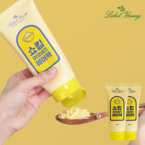 [라벨영] 단백질 헤어클리닉/손상모 윤기케어/쇼킹마요네즈헤어팩2개/GS단독2세트 구매시 본품1개 더증정