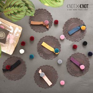 [KNOTXKNOT] 폼폼이 원볼 엘라스틱 헤어타이
