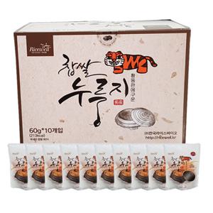 [라이스웰]찹쌀누룽지60gx10개입