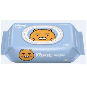 크리넥스 라이언 물티슈 80매