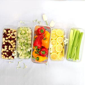 스카이락 와이드 2호 1600ml 밀페 냉동실 정리용기