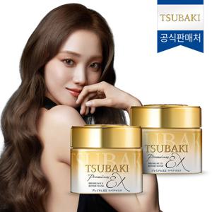츠바키 프리미엄 EX 리페어 마스크 180g 2개