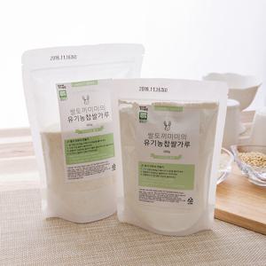 유기농찹쌀가루 200g 1단계 고운가루