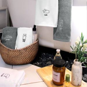 곰요일 순면 페이스타월 7장세트