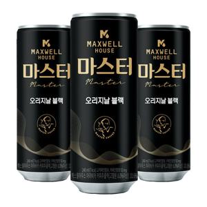 맥스웰하우스 마스터 오리지날 블랙 240ml 30캔