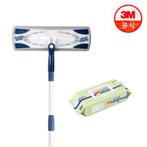 [3M] 대형 막대걸레 미드나잇+베이직 물걸레 청소포 30매