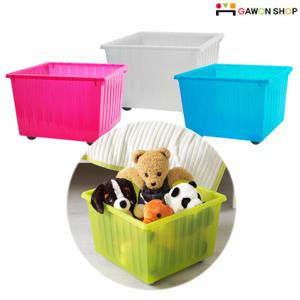 [이케아 직수입] VESSLA 바퀴달린정리함/소품정리함