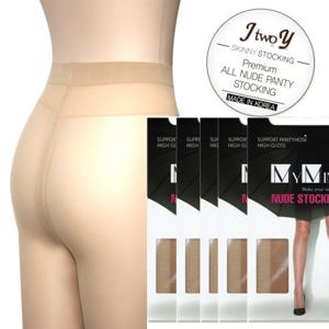 T자형 누드 팬티스타킹 5매
