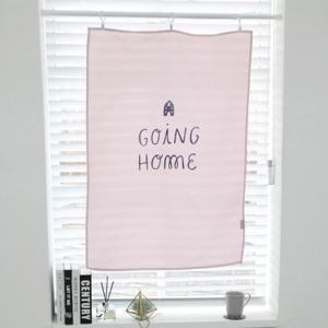 [베베데코] 바란스 가리개 커튼 홈타이포 핑크 70x100cm