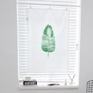 [베베데코] 바란스 가리개 커튼 바나나리프 70x100cm