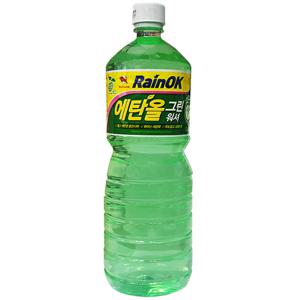 불스원 RainOK 에탄올 그린워셔액 6개
