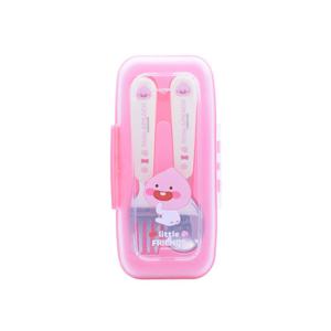 리틀프렌즈 스푼포크케이스세트 [조용한-어피치-LI8669]