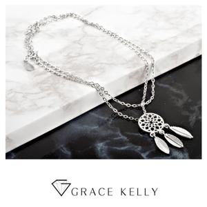 그레이스켈리 드림캐쳐 925 실버 목걸이 NS010
