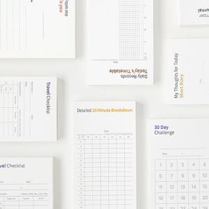 건망증 더 메모 (영문) / 플래너 메모지 문구 스케줄러