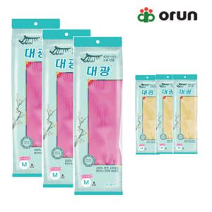 대광 고무장갑 (M)중 3세트