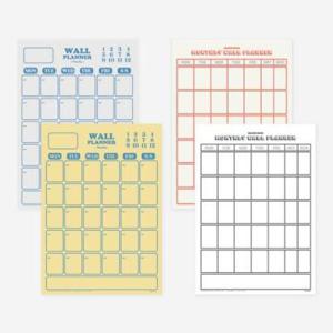 아트박스/모노라이크 볼디즘 월플래너 A4패드