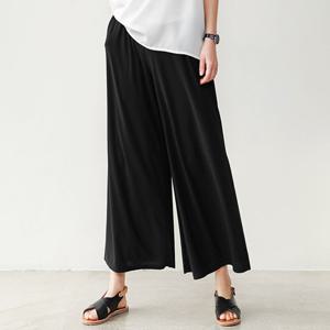 [유스타일팜]국내산/꾸준히 사랑받는 쿨링 꿀스판 9부 통일자팬츠 PKU018