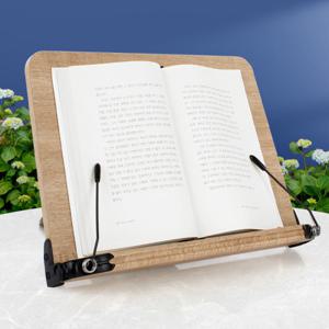 오102 독서대 체리 북스탠드 책받침대 고시용 휴대용 책거치대