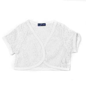 [캠퍼스키즈] 꽃자수 가디건 백색