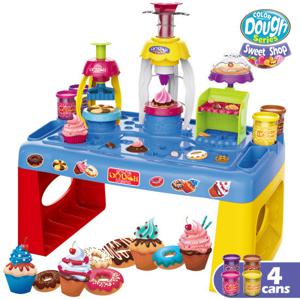 Gs단독 최저가 캔디 쿠키 케익샵 도우 점토 플레이 세트 37p bow