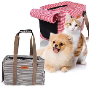 모던 스트라이프 이동가방/애견가방/애견이동장