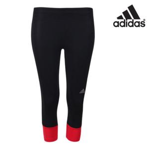 아디다스 여성 리스판스 3/4 레깅스 팬츠 - AX6596