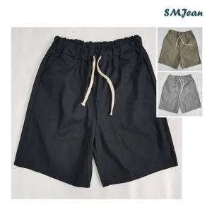 SMJ356s 린넨 5부 밴드 반바지 남자 5부바지 남성 마반바지