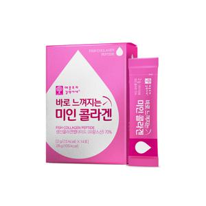 애플트리김약사네 바로 느껴지는 미인 콜라겐 14포 1박스 2주분