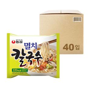 [농심] 멸치칼국수 (98G X 40개)