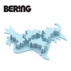 베링 삶아쓰는 실리콘 얼음틀 (공룡) 초콜릿틀 야채보관틀 겸용