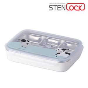 스텐락 알프스팜프랜즈 스텐 이중배식판 어린이집식판