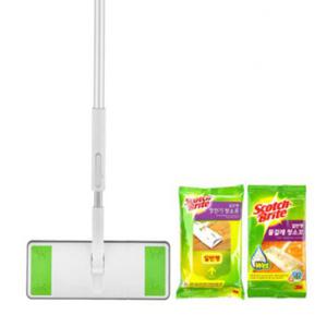 3M 올터치 막대걸레 표준형(정전기청소포10매+물걸레청소포1매)