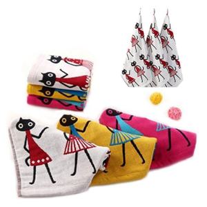 춤추는 고양이 순면 키친 타올/ 주방 행주 수건 빨아쓰는 면행주