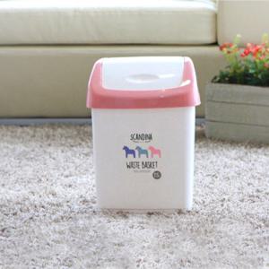 스칸디나 라운드 사각 휴지통 말(중)