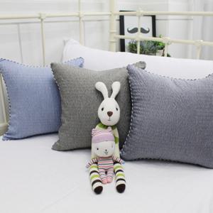 프리마베라 쿨스킨 선염시어서커 쿠션(솜포함)40x40