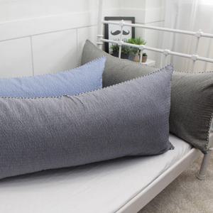 프리마베라 쿨스킨 선염시어서커 등쿠션(솜포함)45x100