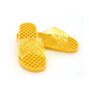 샤바스 꽃지압 성인욕실화(노랑) 255mm