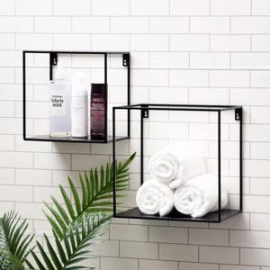 우드로하우스 철제 벽선반 인테리어 벽걸이 선반(소)