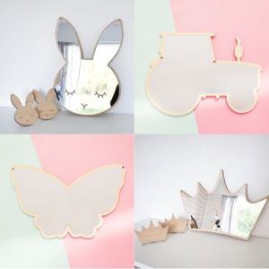 아크릴 안전거울/거울/동물/구름/붙이는거울/벽거울